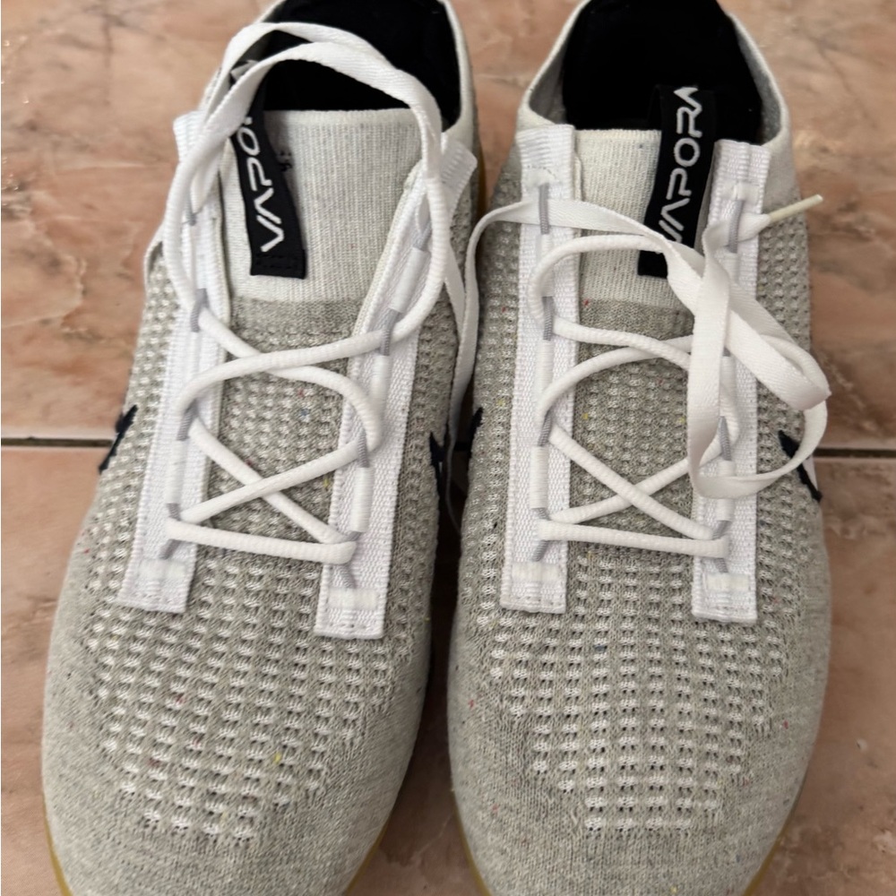 Nike Gray and White Sneakers